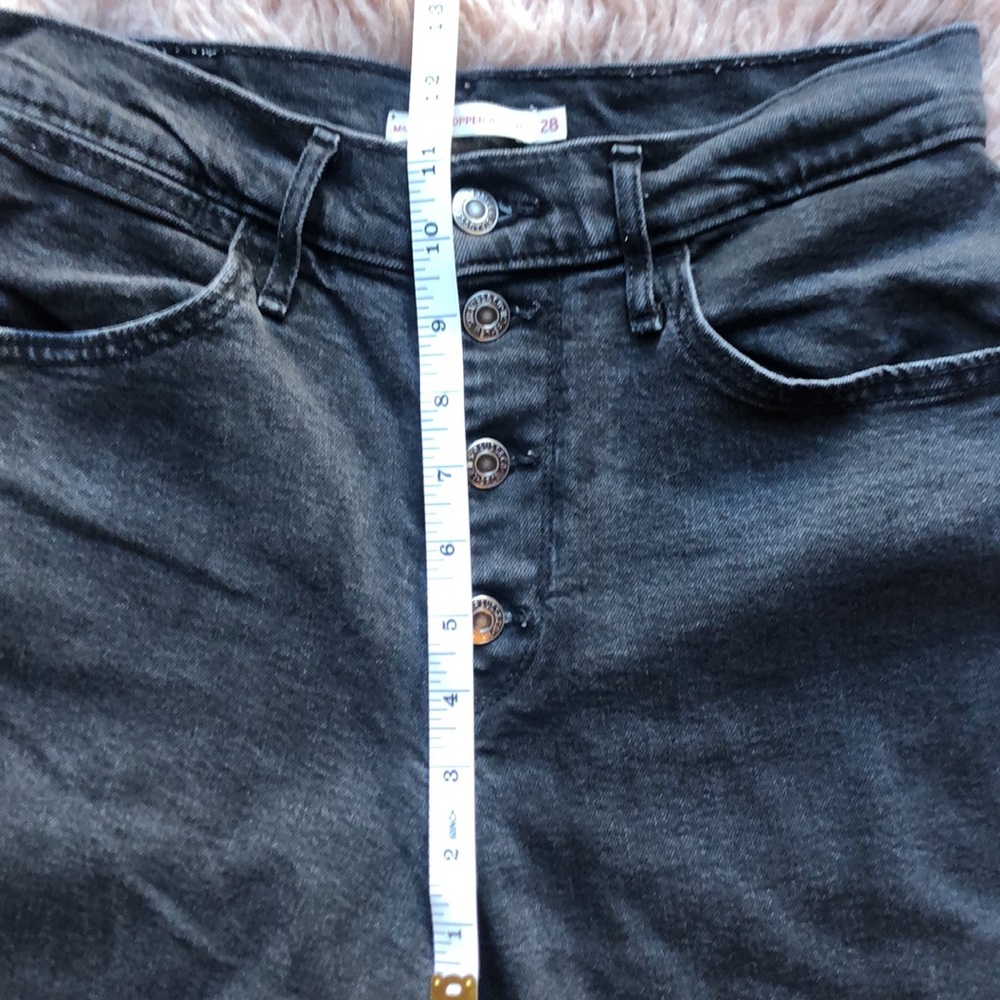 Levi’s Mile High Cropped Wide Leg Jeans - Picture 7 of 15